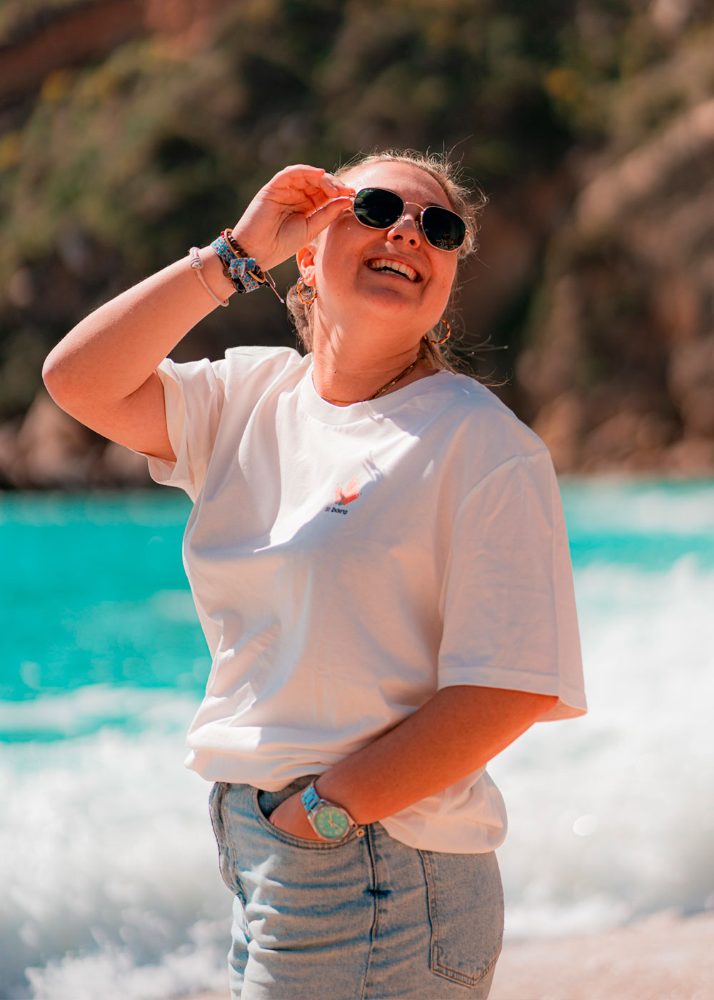 Camiseta Posidonia White
